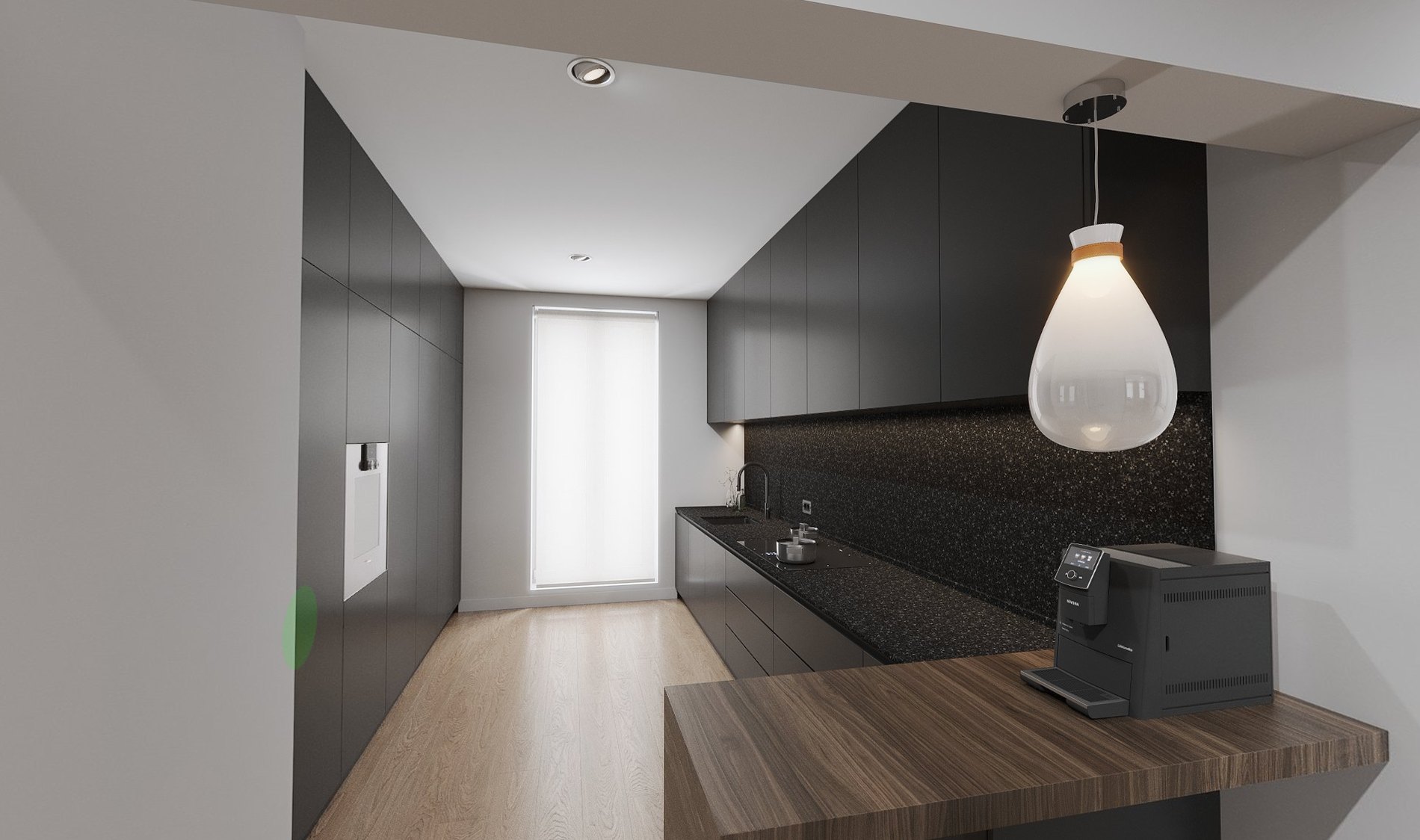 Repräsentative 3D-Visualisierung: Küche & Essen